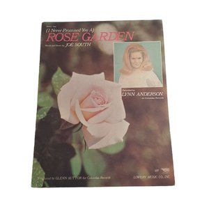 I Never Promised You A Rose Garden Vintage Sheet Music Piano Voice Easy Listen